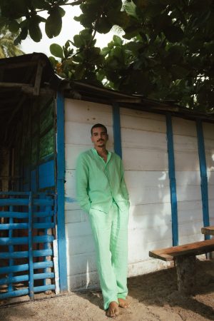 PISTACHIO PANTS